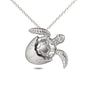 SS Turtle in the Egg Necklace