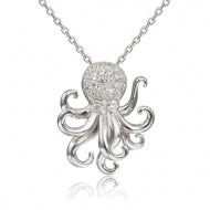 SS Octopus Necklace