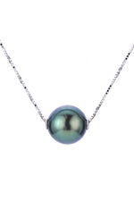 17.5 Inch 9-10 MM Tahitian Pearl Necklace
