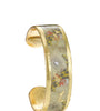 Maryland Vintage Map/Maryland Flag / Compass Cuff Gold Flake