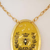 Queen Bee Necklace/ 30 inch chain