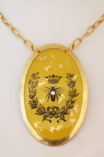 Queen Bee Necklace/ 30 inch chain