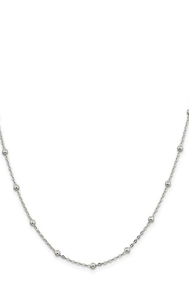 SS 1.3 mm Fancy Beaded Chain